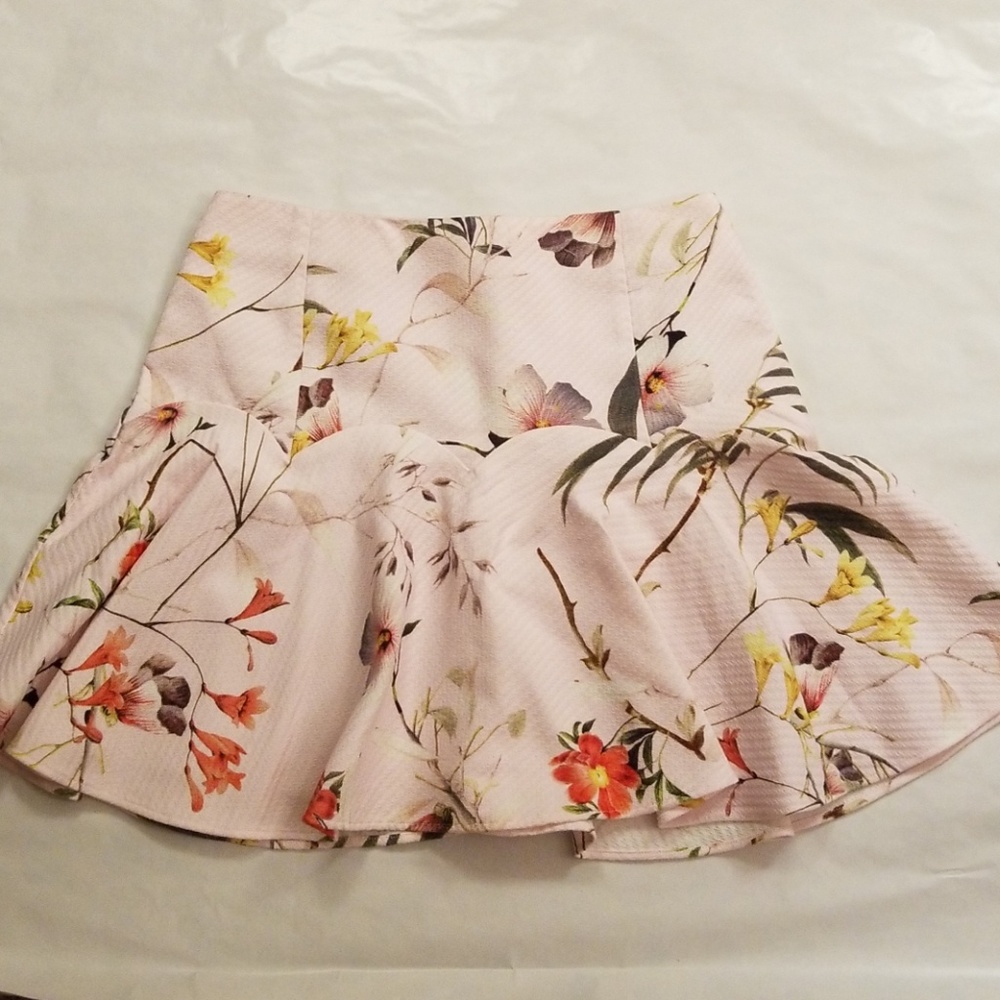 Ted Baker floral skirt